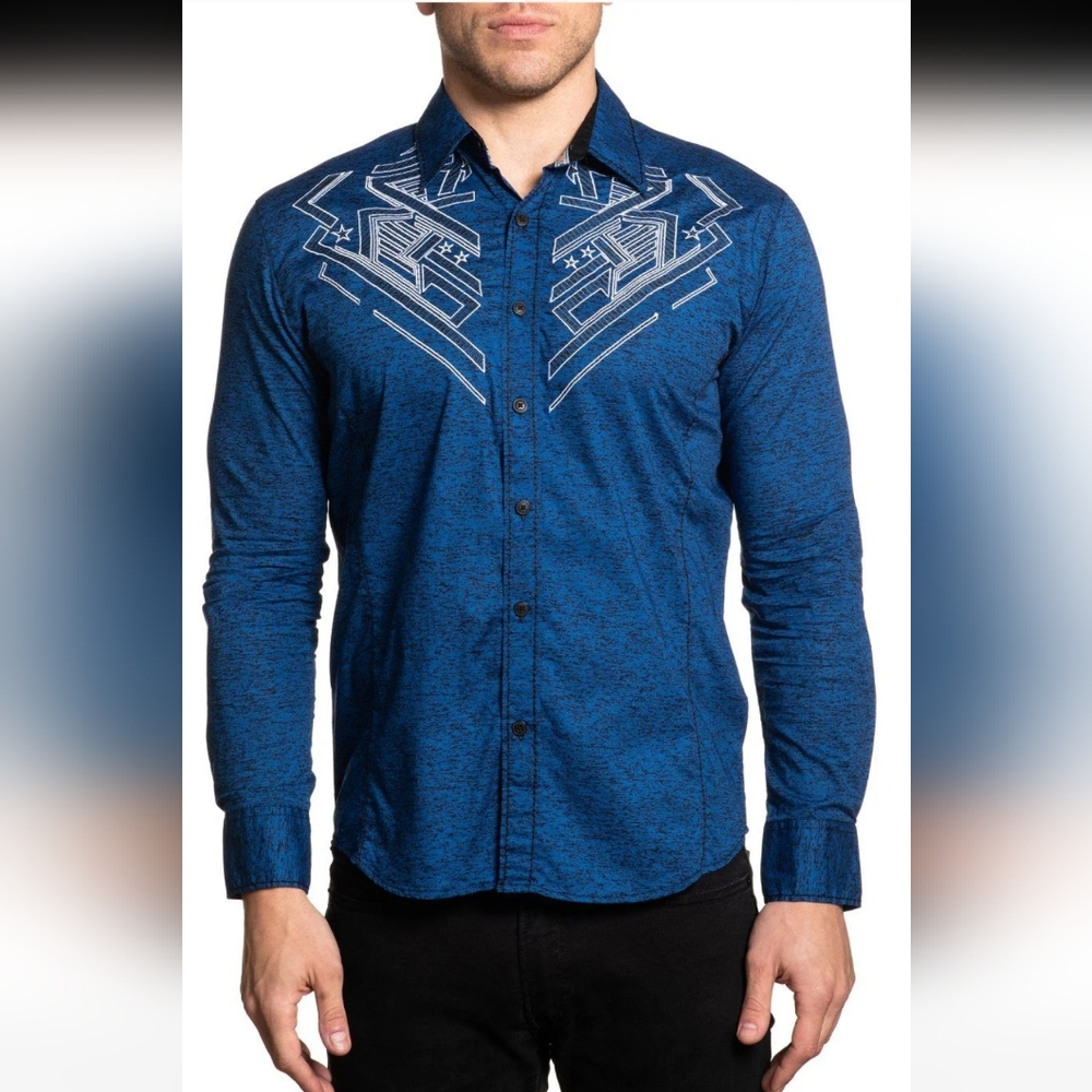 Nwt American Fighter Button Men Large